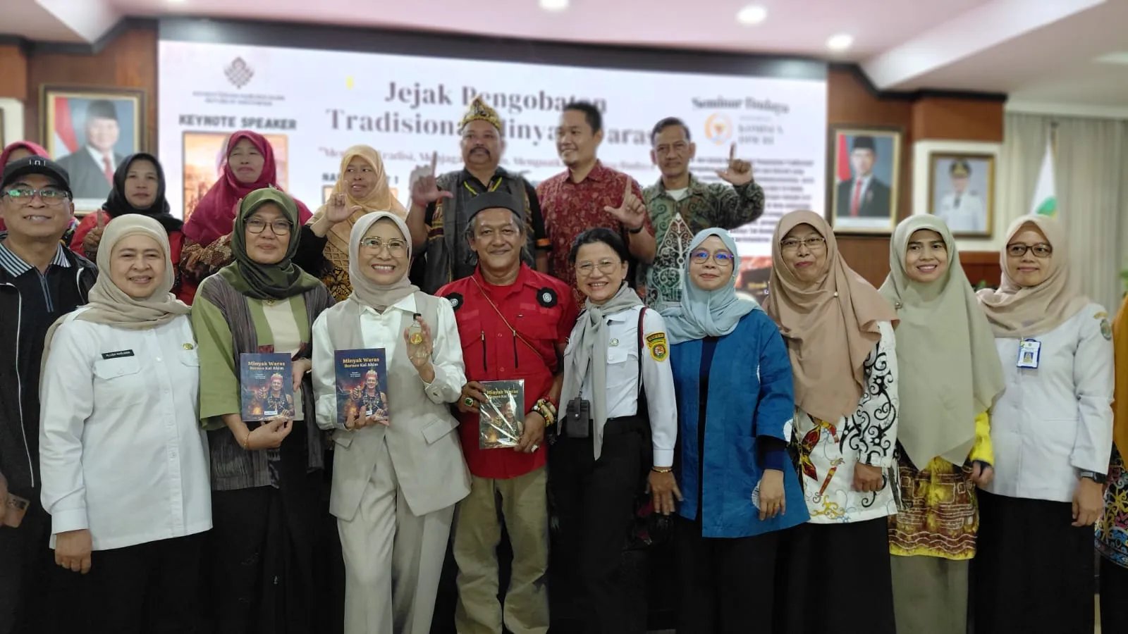 Kearifan Lokal Kaltim Menggema, Minyak Waras Didorong Menjadi Warisan Mendunia
