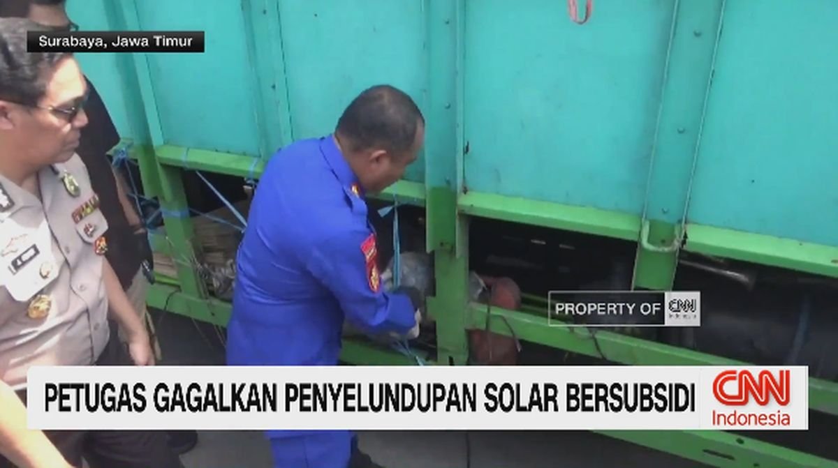 Polairud Polda Jatim Gagalkan Penyelundupan Solar Subsidi di Surabaya