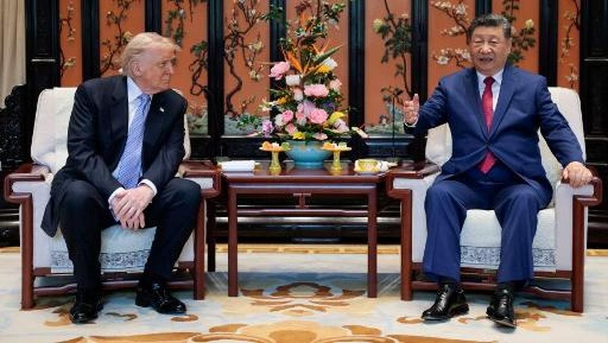 Viral Kursi Xi Jinping Lebih Tinggi dari Trump di Beijing, Taktik Dominasi?