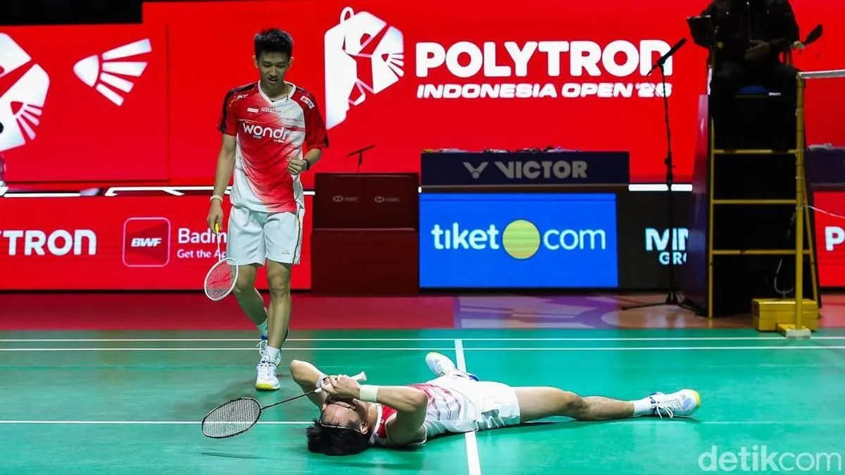 Final Indonesia Open 2026: Raymond/Joaquin Tak Cukup Hanya Andalkan Penonton