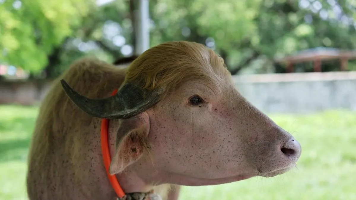 Kerbau Albino 'Donald Trump' di Bangladesh Viral, Lolos Sembelih Kurban