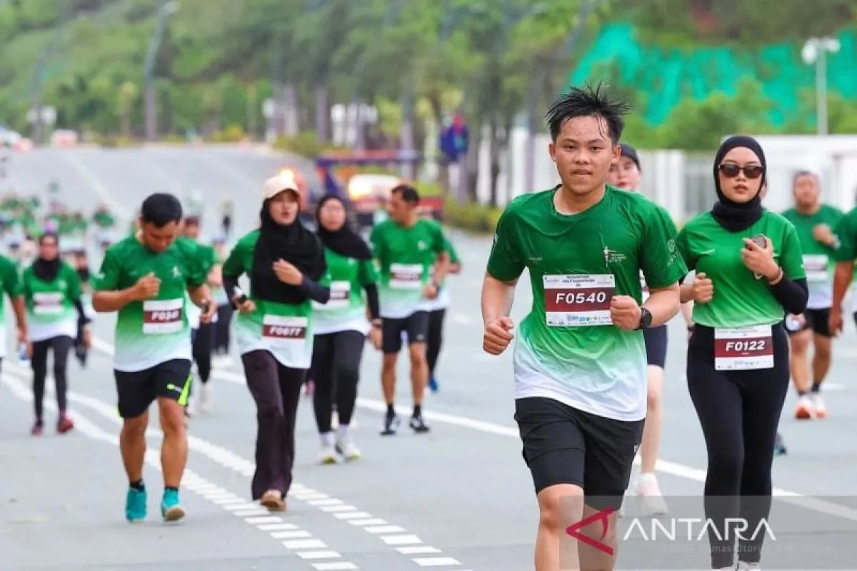 Ironi Half Marathon IKN: 1.500 Pelari Melintas di Tengah Debu Proyek KIPP