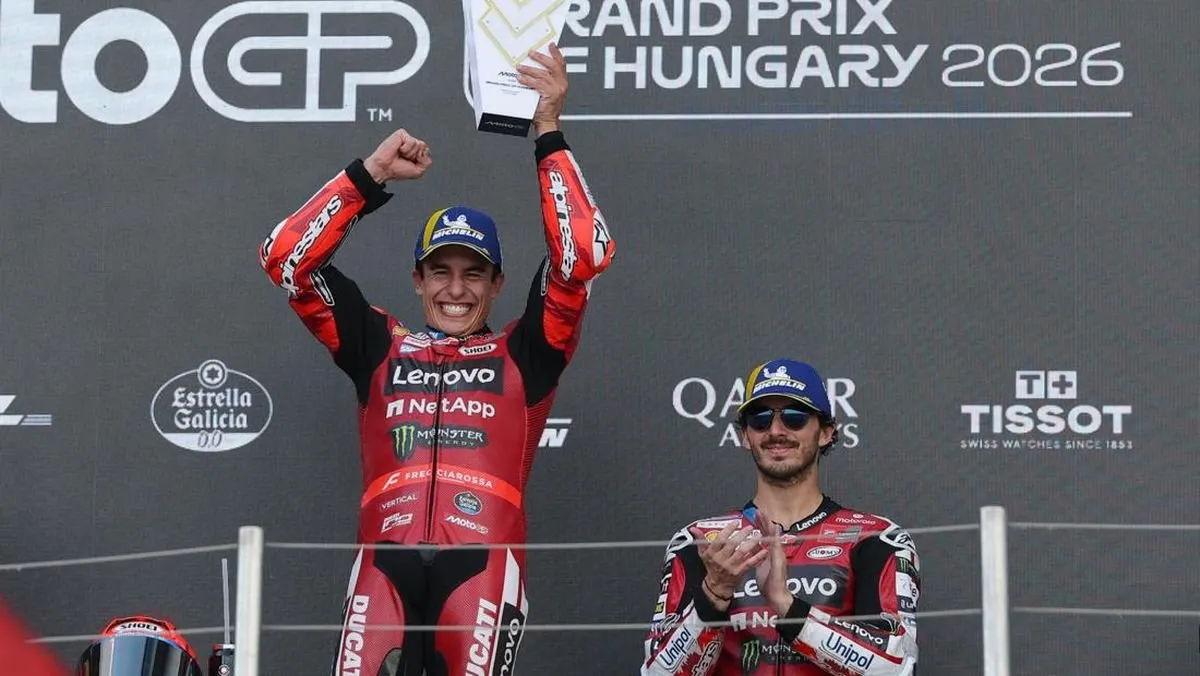 Kritik MotoGP Hungaria 2026: Marc Marquez Raih Kemenangan ke-100